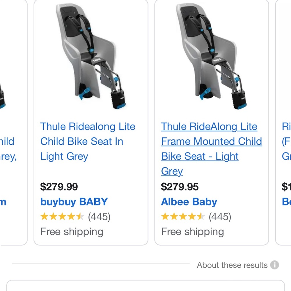 Brand new condition Thule child bike seat 😊 - Picture 2 of 5